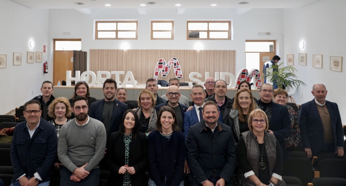 Rebeca Torró en la Mancomunitat de L'Horta Sud